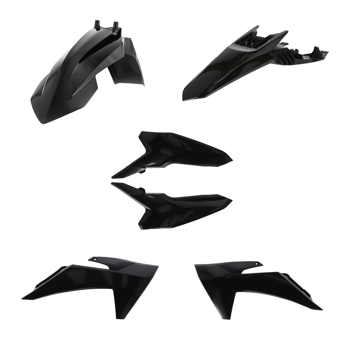 Acerbis 24+ KTM SX65 Plastic Kit - Black