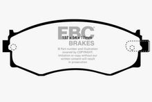 Load image into Gallery viewer, EBC 91-97 Infiniti G20 2.0 Greenstuff Front Brake Pads