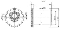 Load image into Gallery viewer, Superpro 10-14 VW Golf MK5/6 Front LCA Inner Forward Bushing Kit - Camber Adjustable