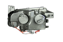 Cargar imagen en el visor de la galería, Faros delanteros con proyector ANZO 2006-2010 Dodge Charger con Halo cromado (CCFL)