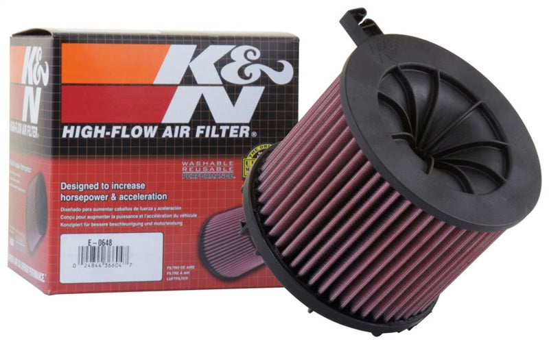 K&N E-0648 Replacement Air Filter — Fits 2016 Audi A4 L4-2.0L Diesel
