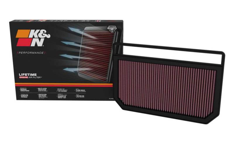 K&N 33-5121 Replacement Air Filter — Fits 2021-2024 Hyundai Elantra Hybrid