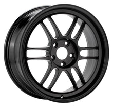 Cargar imagen en el visor de la galería, Enkei RPF1 16x8 4x100 38mm Offset 73mm Bore Black Wheel Miata 4-Lug / 02-06 Mini / Honda 4-Lug