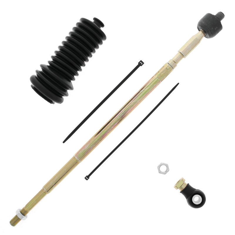 QuadBoss 12-14 Polaris RZR XP 4 900 Steering Rack Tie Rod Assembly Kit - Right Inner & Outer