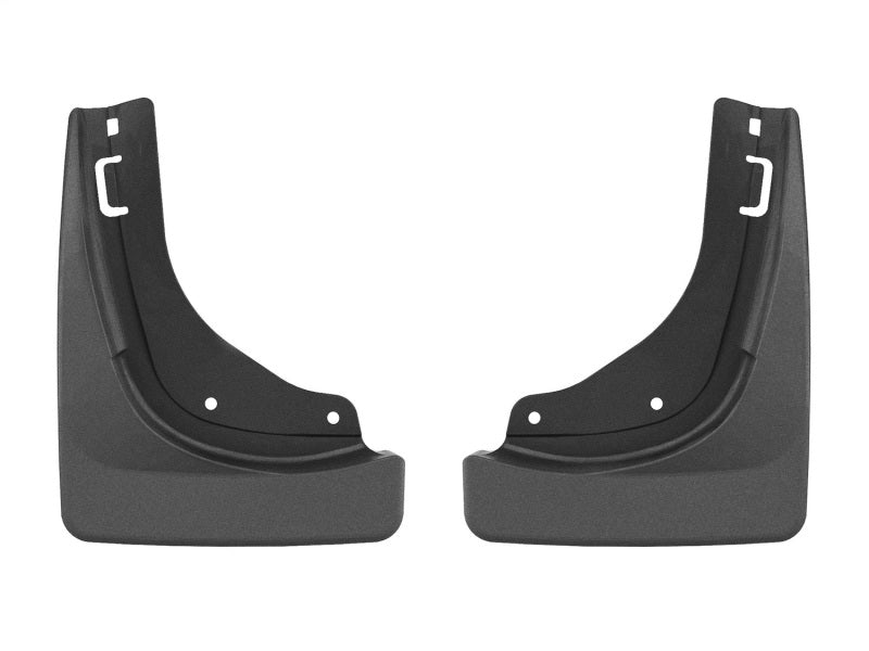 WeatherTech 2026 Tesla Model Y Front No Drill MudFlaps - Black