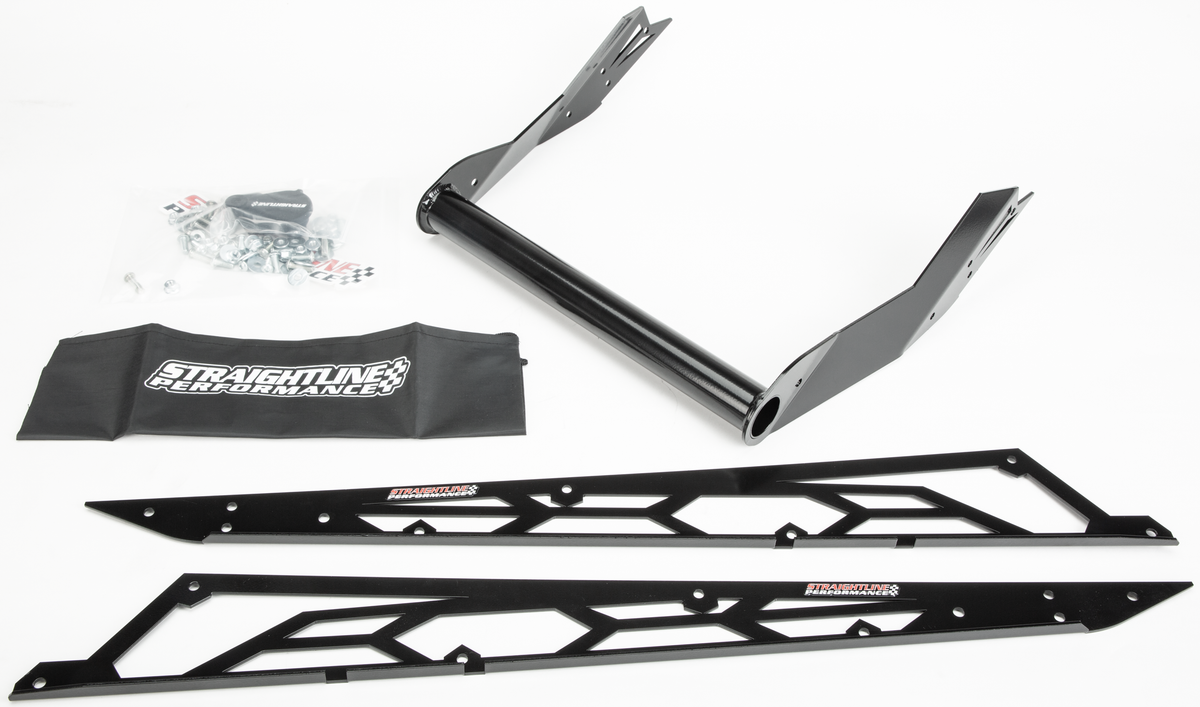 Straightline Hide 'N' GO Rear Bumper POL 155" Black (182-114)