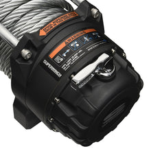 Cargar imagen en el visor de la galería, Cabrestante Superwinch de 15 000 libras, 12 V CC, 7/16 in x 82 ft, cable de acero, modelo Tiger Shark 11500