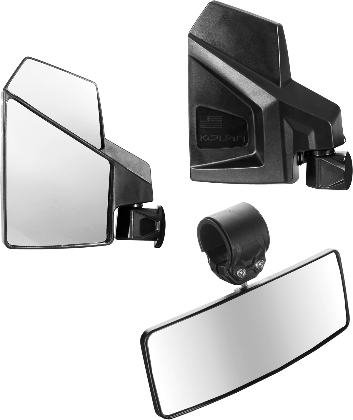 Kolpin UTV Side and Rear Mirror Combo (98312)