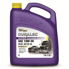 Cargar imagen en el visor de la galería, Aceite de motor Royal Purple Duralec Super Diesel 10W-30 CK-4 - 1 galón