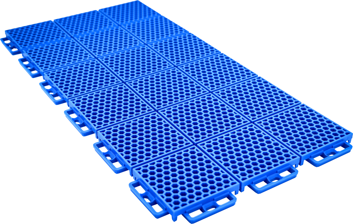Caliber Protech Flooring Smooth Blue 24 PC (13612-4)