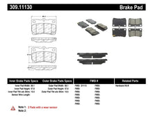 Cargar imagen en el visor de la galería, StopTech Performance 06 Lexus GS300/430 / 07-08 GS350 / 06-08 IS250/350 Rear Brake Pads