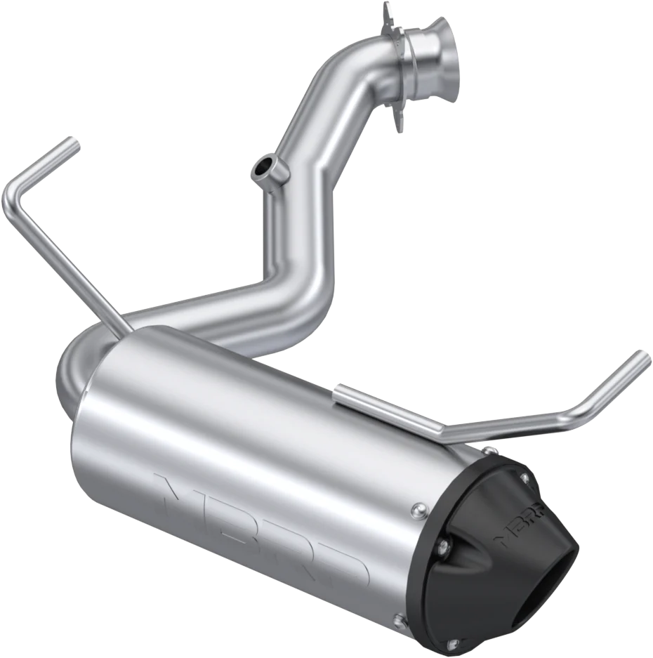MBRP Single Slip-on System w/ 5" Performance Muffler BLK TIP (AT-9218PT)