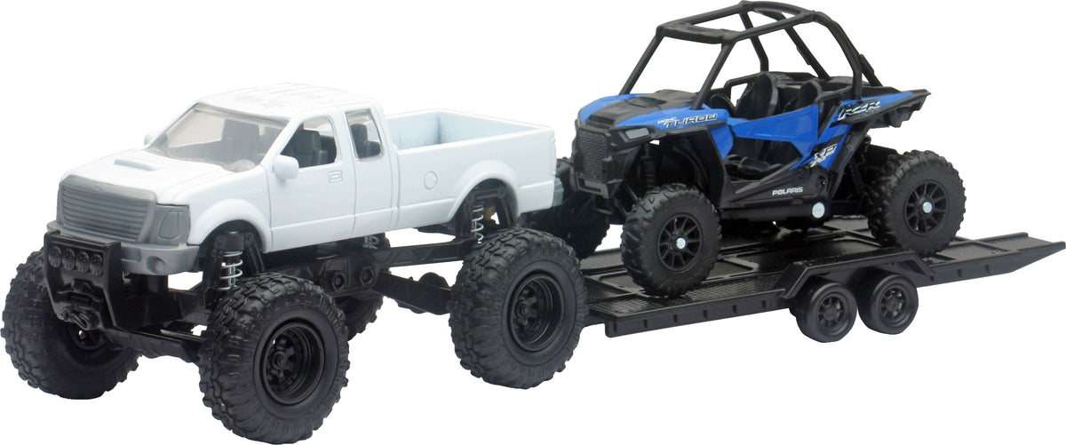 NEW-RAY Replica 4X4 Truck/UTV Pick-UP Truck/POL RZR (50066A)