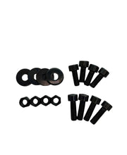 Cargar imagen en el visor de la galería, Sparco Seat Hardware Spacer Kit Bottom Mount - Black Zinc