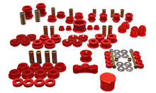 Cargar imagen en el visor de la galería, Energy Suspension 94-01 Acura Integra (except Type R) Red Hyper-Flex Master Bushing Set