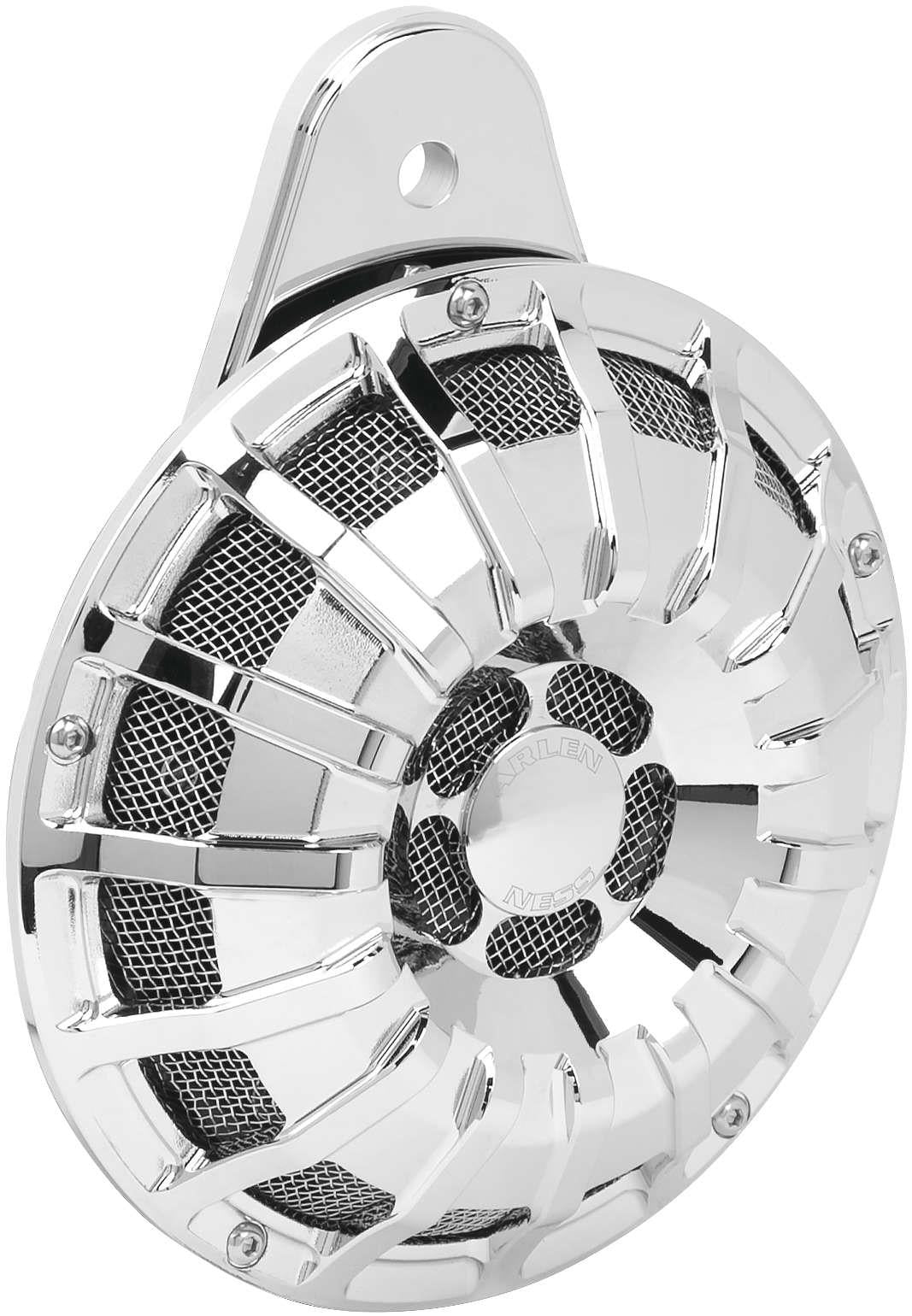 Arlen Ness 15 Spoke Horn Cover XL Chrome — Motorcycle Accessories