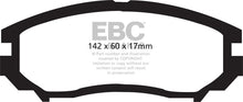 Cargar imagen en el visor de la galería, EBC 04-06 Hyundai Tiburon 2.7 6 speed Greenstuff Front Brake Pads