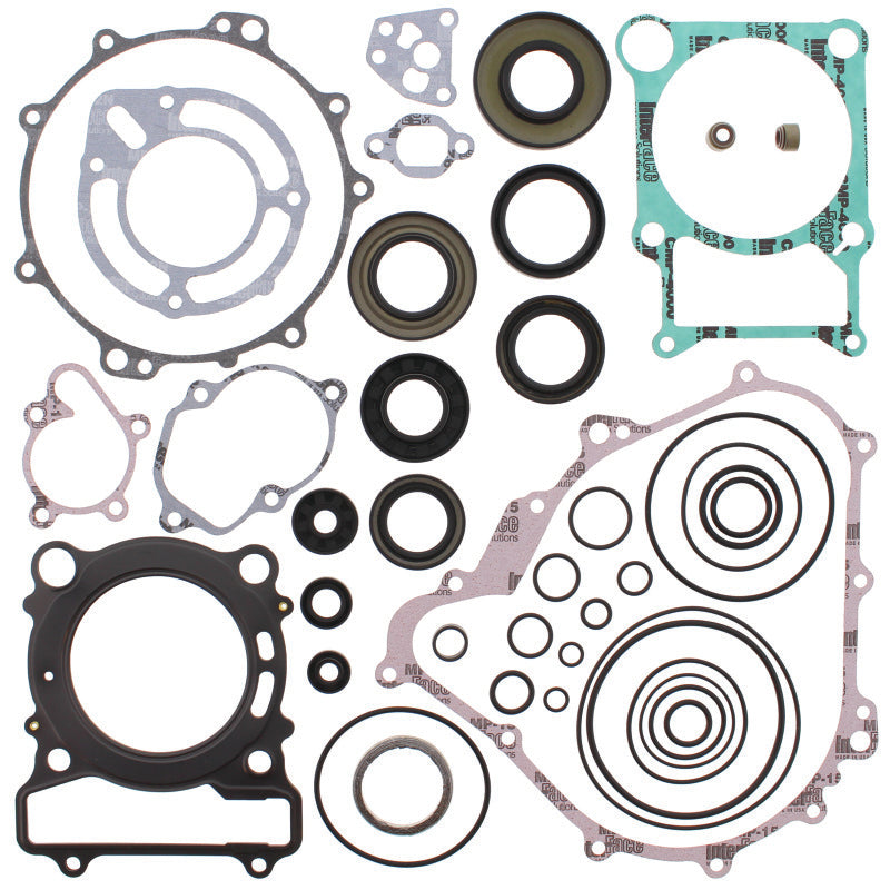 QuadBoss 07-08 Yamaha YFM400 Grizzly 4x4 Complete Gasket Set w/ Oil Seal