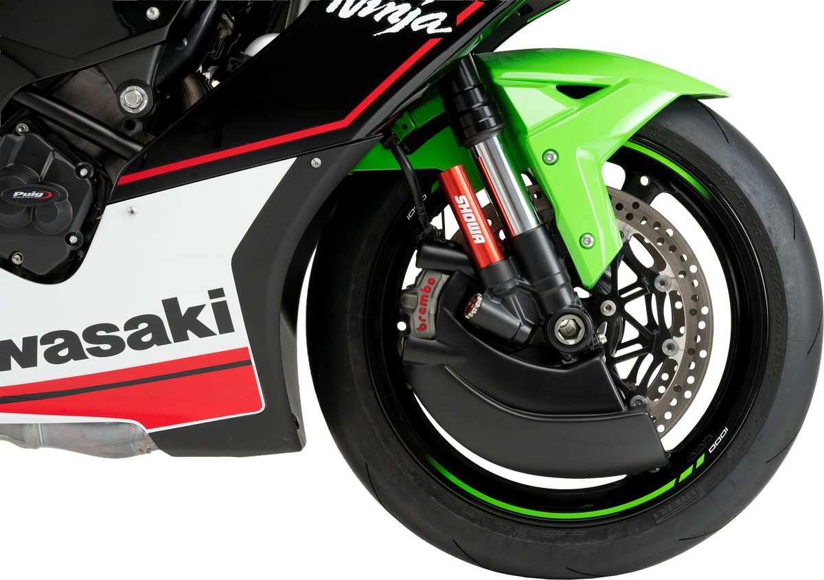 PUIG Brake Cooler Matte Black KAW (21452J)