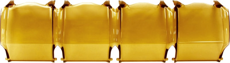 Cubierta de lente adaptable de Rigid Industries de 10 pulgadas, color amarillo