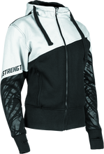 Load image into Gallery viewer, Speed and Strength Cat Outa Hell Hoody White/Black Womens - Medium