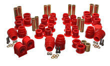 Cargar imagen en el visor de la galería, Energy Suspension 00-04 Ford Excursion 4WD Red Hyper-flex Master Bushing Set