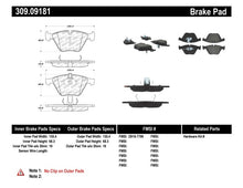 Cargar imagen en el visor de la galería, StopTech Performance 11-12 BMW Z4 (E86) / 07-11 335 Series (E90/92/93/F30) Front Brake Pads