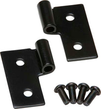 Cargar imagen en el visor de la galería, Kentrol 76-06 JEEP CJ/Wrangler YJ/TJ Lower Door Hinge Pair - Powdercoat Black