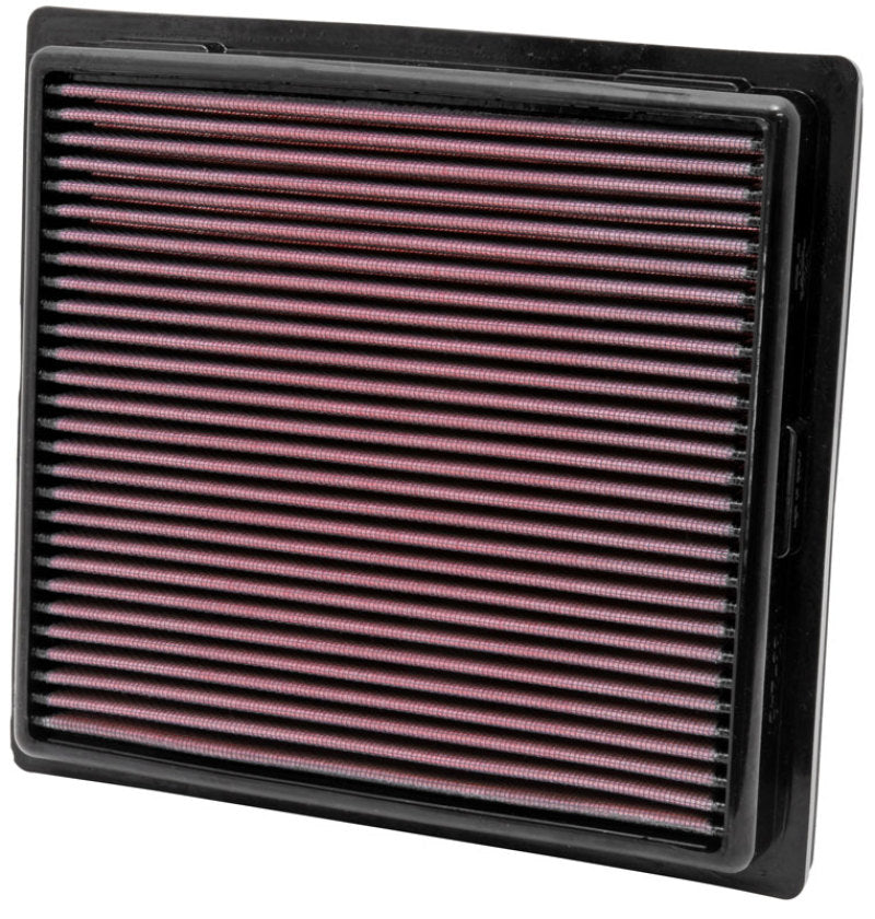 K&N 33-2457 Replacement Air Filter — Fits 2011-2024 Jeep Grand Cherokee / 2011-2024 Dodge Durango 3.6L V6