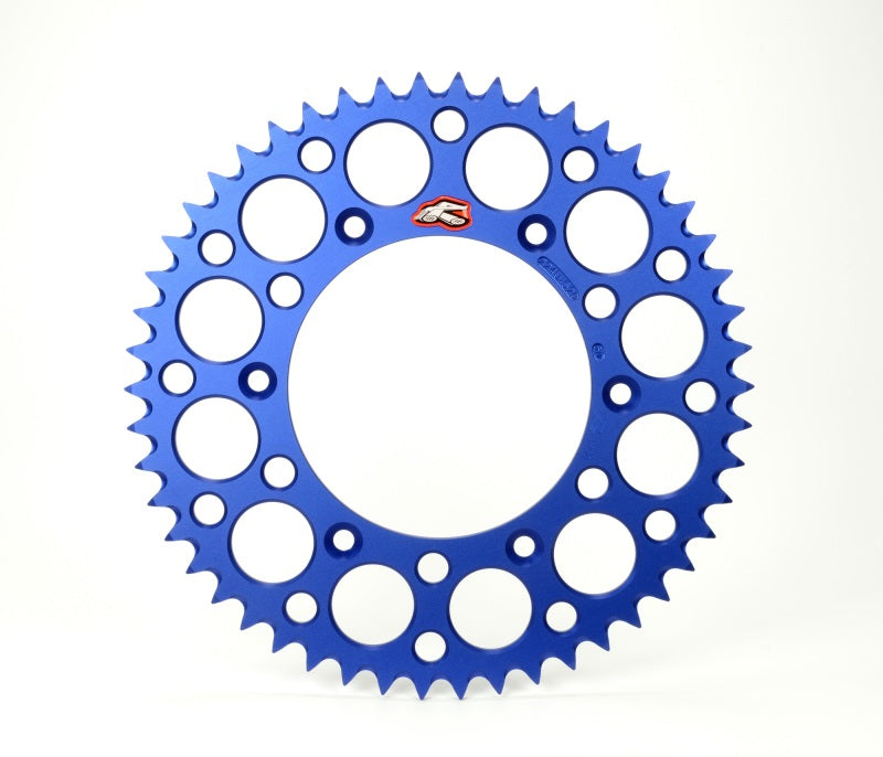 Renthal 89-01 Suzuki RM 80/ 2002 Yamaha YZ85 Rear Grooved Sprocket -Blue 428-48P Teeth