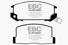 Cargar imagen en el visor de la galería, EBC 85-90 Toyota MR2 1.6 Greenstuff Rear Brake Pads