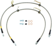 Load image into Gallery viewer, StopTech 11-17 Lexus CT200h Stainless Steel Front Brake Lines