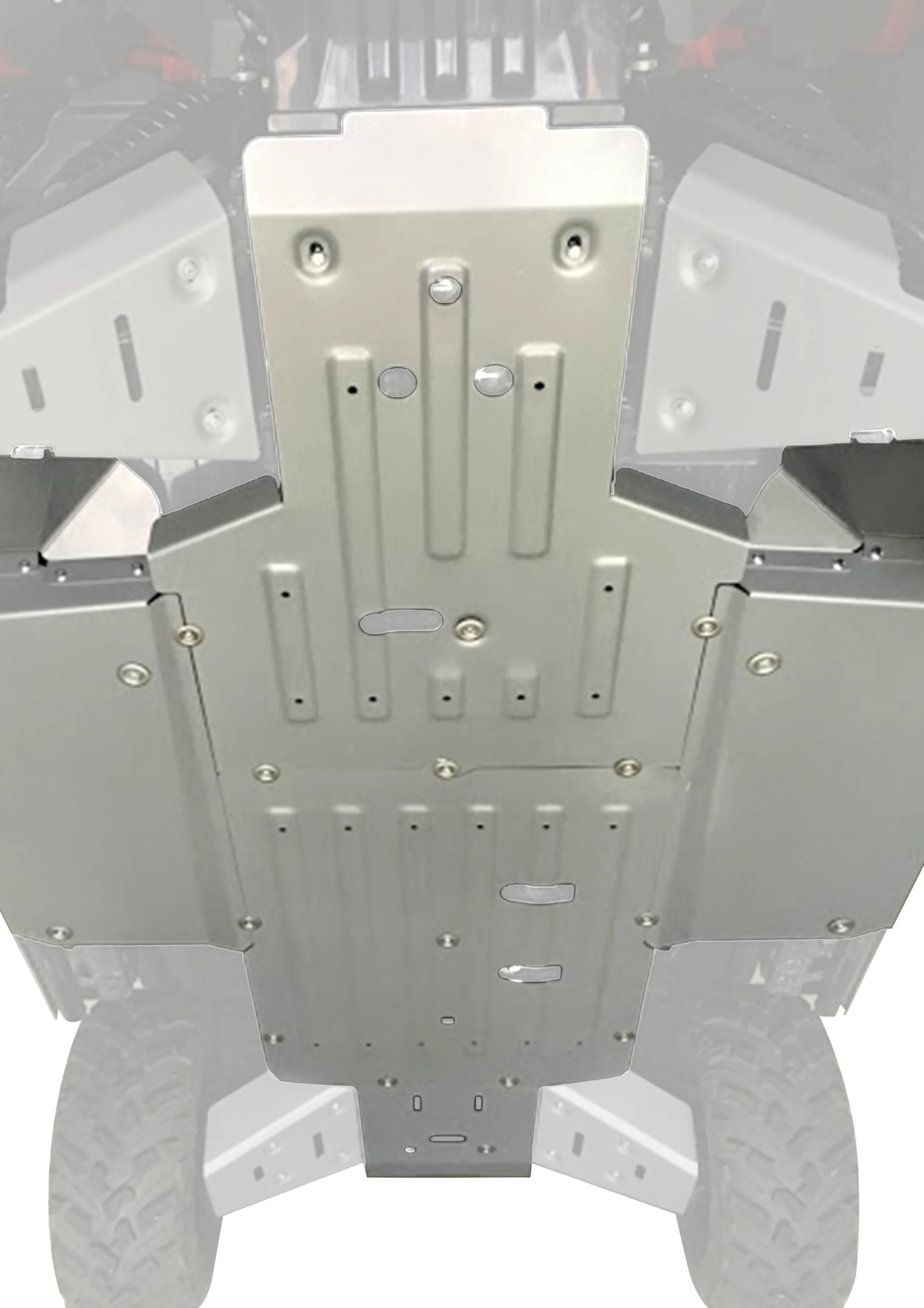 Rival Powersports USA Alloy Central Skid Plate HON (2444.2150.2)