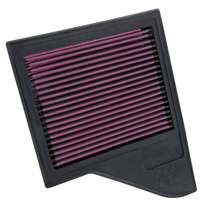 K&N 33-2431 Drop-In Air Filter for Ford Mustang GT 4.6L V8 2010-2014