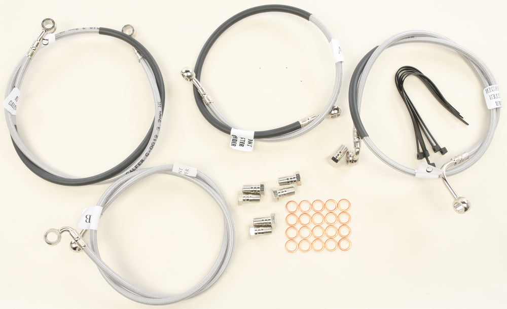 Galfer 2 Line Front Brakeline KIT (FK003D871-4-OLD)
