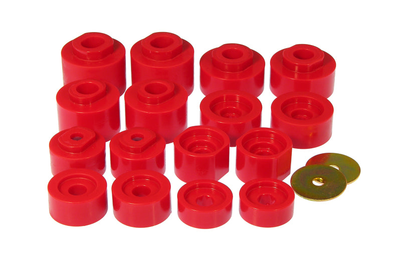 Prothane 01-05 Ford Explorer Sport Track Cab Mounts - Red