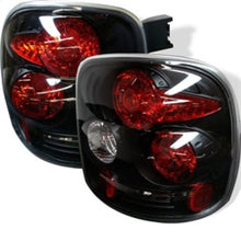 Cargar imagen en el visor de la galería, Luces traseras estilo europeo para Chevy Silverado Stepside Spyder 99-04, color negro ALT-YD-CS99STS-BK