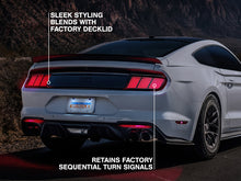 Cargar imagen en el visor de la galería, Raxiom 15-22 Ford Mustang Profile LED Tail Lights - Gloss Black Housing (Smoked Lens)