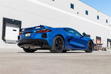 Cargar imagen en el visor de la galería, Corsa 2020 Corvette C8 3in Valved Cat-Back 4.5in Blk Quad Tips Fits Factory Perf Exhaust Deletes AFM