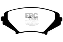 Cargar imagen en el visor de la galería, EBC 03-12 Mazda RX8 1.3 Rotary (Standard Suspension) Yellowstuff Front Brake Pads