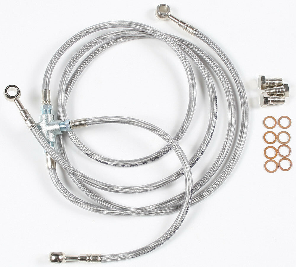 Gbrakes 3 Line Front Brake Line KIT (FK003D418-3)