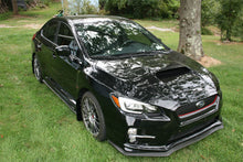 Load image into Gallery viewer, Rally Armor 15-21 Subaru WRX/STI (Sedan ONLY) Black UR Mud Flap w/ White Logo