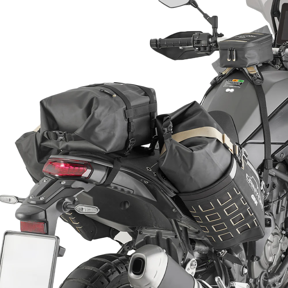 GIVI Canyon ADV Modular Base w/Bags TWO 16L EA ONE 12L (GRT721B)