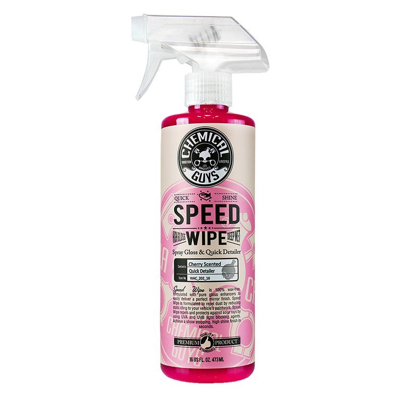 Limpiador rápido de detalles Speed ​​Wipe de Chemical Guys, 16 oz