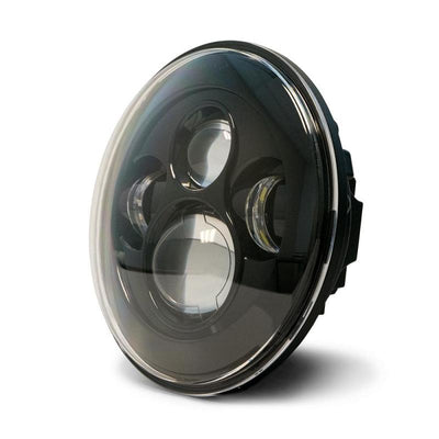 DV8 Offroad LED Projector Headlights — Fits 2007-2018 Jeep Wrangler JK