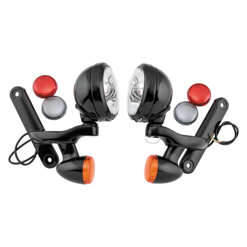 Letric Lighting 4.5in Pssng Lmps Bllt T/S Ch/Bk