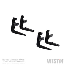 Cargar imagen en el visor de la galería, Westin 2015-2018 Ford F-150 SuperCrew Running Board Mount Kit - Black