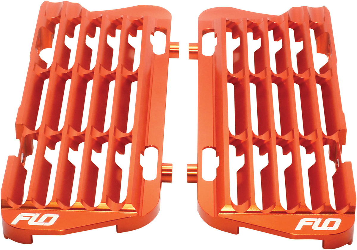 High Flow Radiator Braces Orange (FLO751ORG)