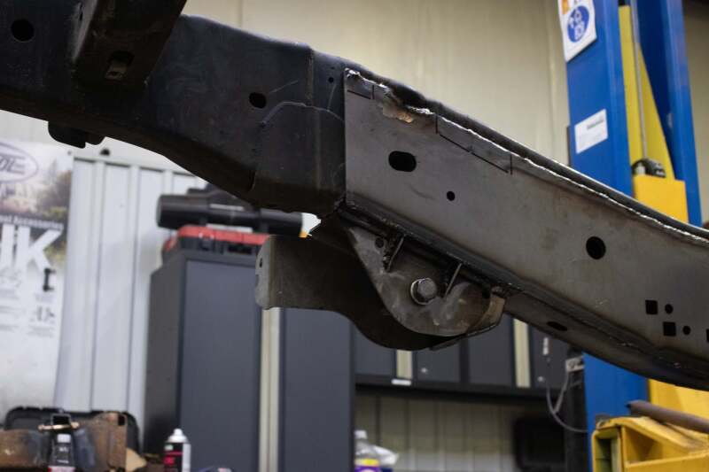 Rustbuster Forward Leaf Spring Section Right Side