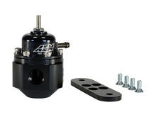 Cargar imagen en el visor de la galería, AEM Universal Black Adjustable Fuel Pressure Regulator